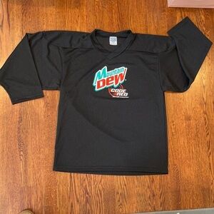 𝅺men’s Mountain Dew Code Red Hockey Mesh Jersey